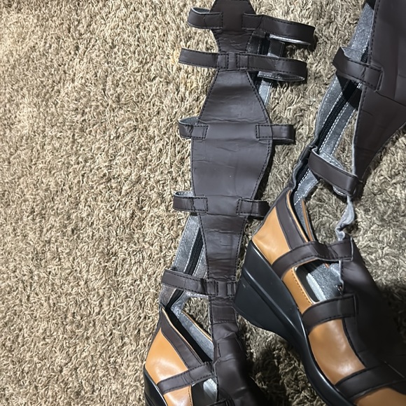 Cosrea Wonder Woman Themyscira Cosplay Costume Shoes - Picture 3 of 9